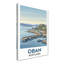 Oban, Scotland - Harbour Romance Travel Poster: Gateway To The Hebrides. Giclee Print On Wrapped Canvas. Wall Art, Home Decor - Cities & Towns, Scotland - Wrapped Canvas Print-876148254
