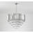 11 Light Transitional Chrome Crystal Chandelier 