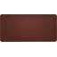 Tapis de bureau, sous-main de bureau, grand brun foncé de 36 po x 17 po, pour dessus de bureau, cuir de protection pour bureau d'ordinateur
