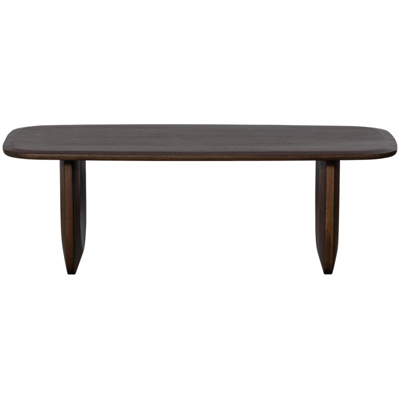 Frequent Solid Wood Sled Coffee Table