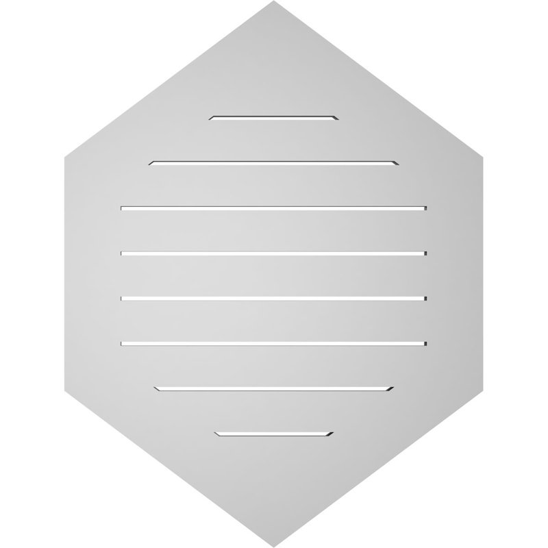 Pente verticale verticale en uréthane 9 pi, H 1 po x l 26 po x L 34 po