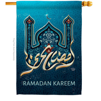 Double Sided Polyester House Flag
