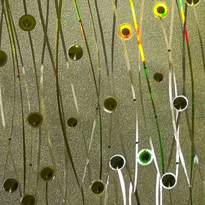 Rouleau de papier peint adhésif vert, gris anthracite, jaune et bleu L 18 pi x l 18 po