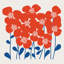 Swirl Poppy Swirl Print