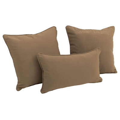  3 Piece Throw Pillow Set