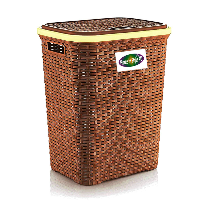 Plastic Laundry Hamper with Handles