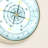 Decorative & Functional Condensor Compass With Electroplated Finish-Tabletop Object-Table Decor