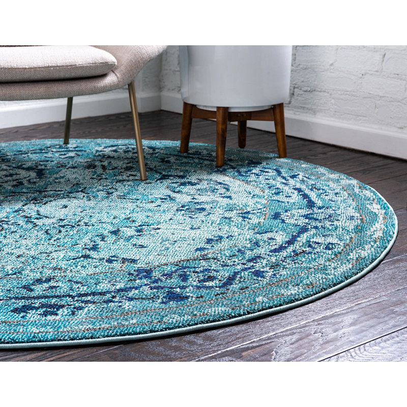 Dauphine Oriental Indoor Rug, Round 8'