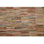 Tapis oriental rayé Gabbeh 6 x 8