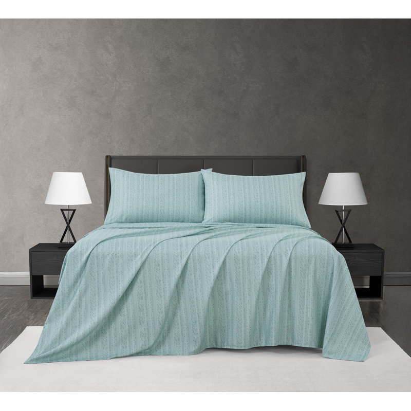 Ensemble de draps 4 pièces Anna, Très grand lit