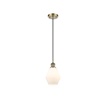 Luminaire suspendu simple à 1 lumière Gabbie