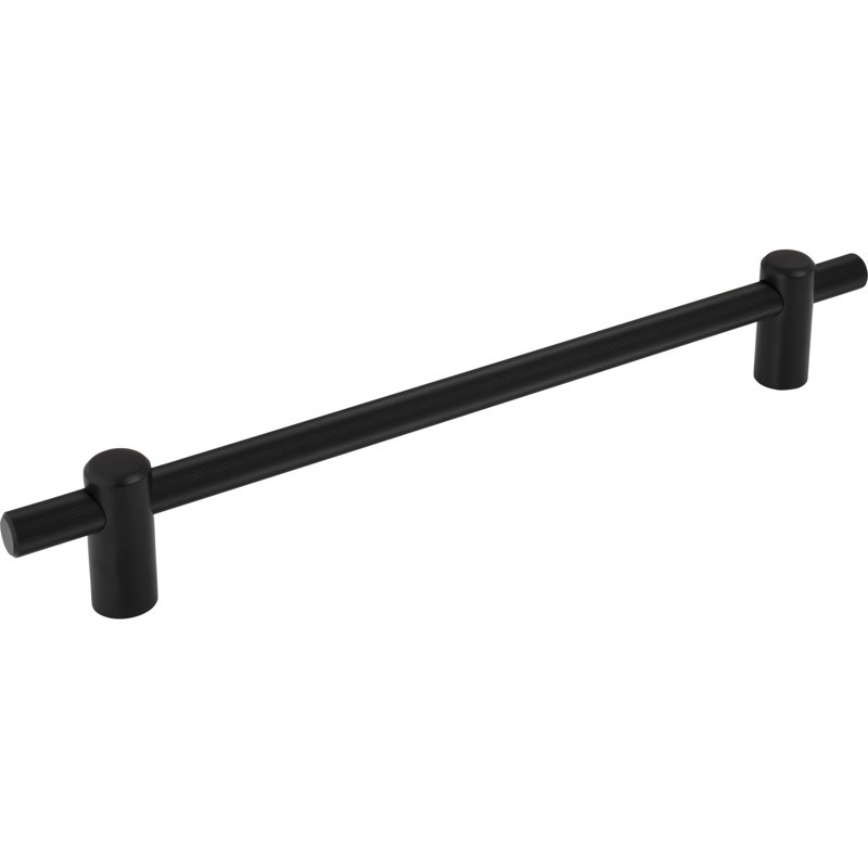 Dempsey Appliance Pull, Flat Black, 12" Center to Center