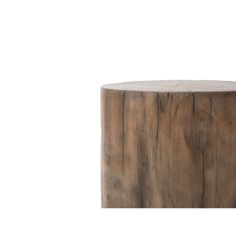 DAINTREE Side Table End Table 49 x 47 x 50.8 cm, Red 