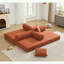 Canapé-lit pliant convertible avec coussin moelleux-442860577
