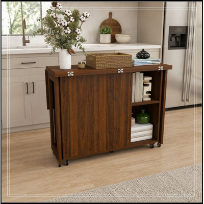 Brockett with 4 large storage shelves