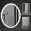 Epperly Round Lighted Wall Mounted Bathroom Mirror-564857635