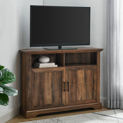 Rahzel 44" 2-Door Corner TV Stand for TVs up to 50"