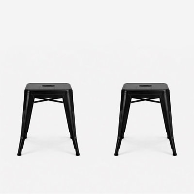 Caughfield Metal Accent Stool