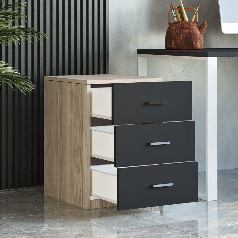 Drawer, Naturel/noir