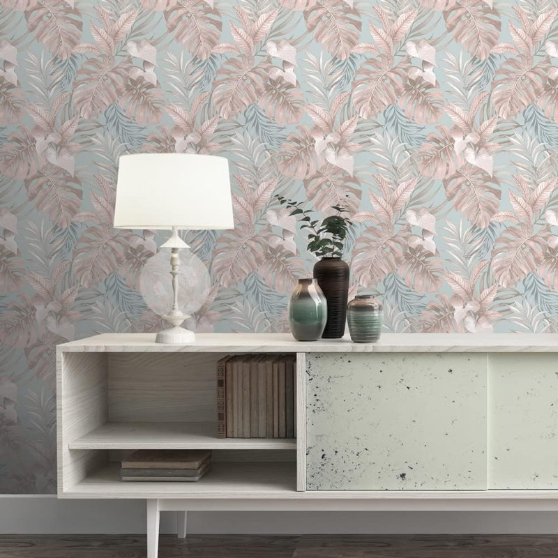 Addiley 10.5m x 53cm Matte Finish Wallpaper Roll