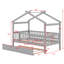 Lit en bois avec couchette-812891040