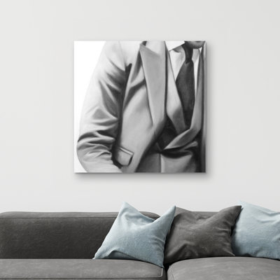 Elegant businessman - 32"x32" art on canvas