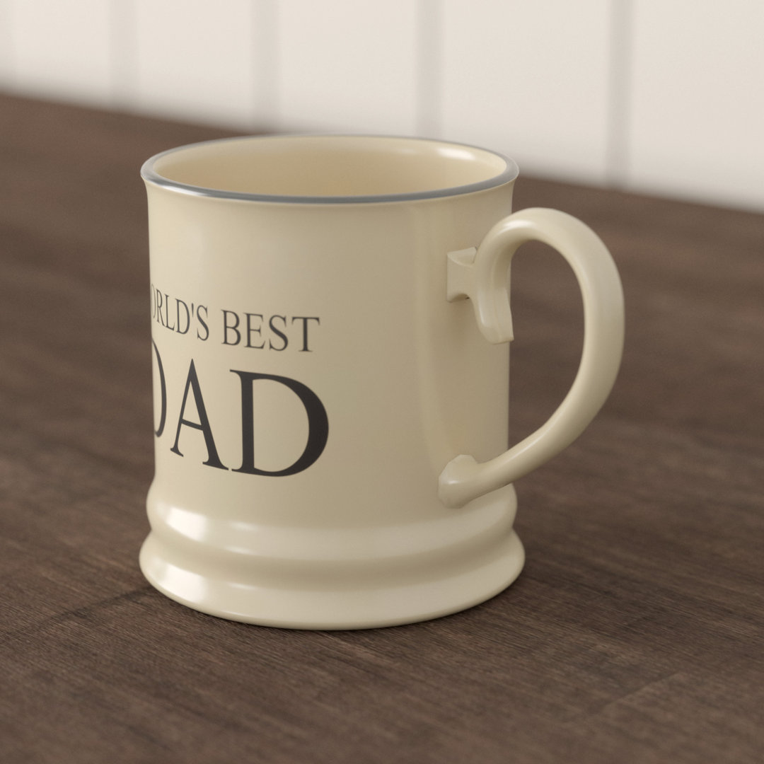 Quips and Quotes "World's Best Dad" Tankard Mug