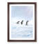 Three Penguins in the Antarctica - Framed Print-55769468-55769473