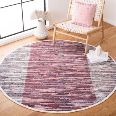 Rag Rug Flat Weave Cotton Rug