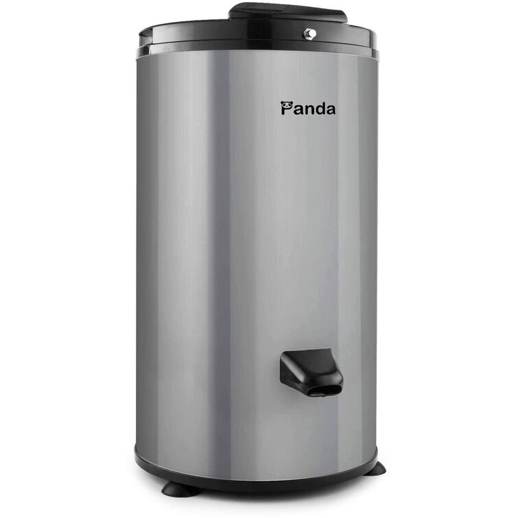 Panda 0.6 Cubic Feet cu. ft. Portable Dryer in Gray with Child Safety Lock