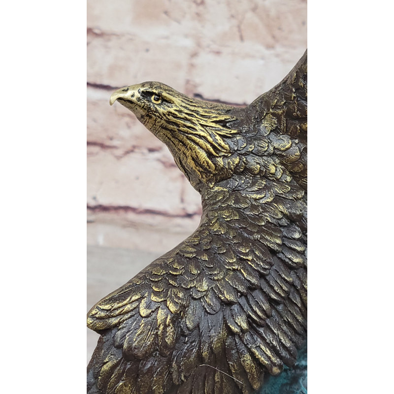 Statue Gossy American Bald Eagle classique