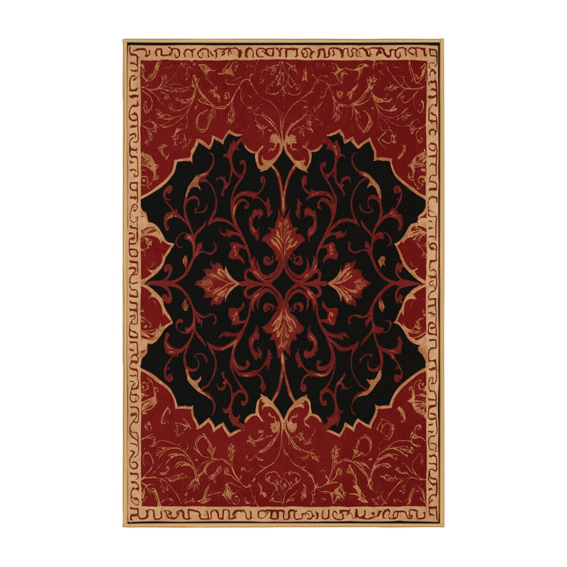 Sacred Trellis Rug, Rectangle 6' x 9'