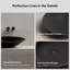 Lavabo vasque ovale noir mat 21 "x 17" MonBlari-126410541