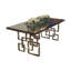 Alex Solid Wood Double Pedestal Dining Table