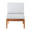 Canapé modulaire d'extérieur moderne sans accoudoirs - Naturel-1744221554