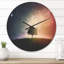 Horloge murale simple en bois-63618194