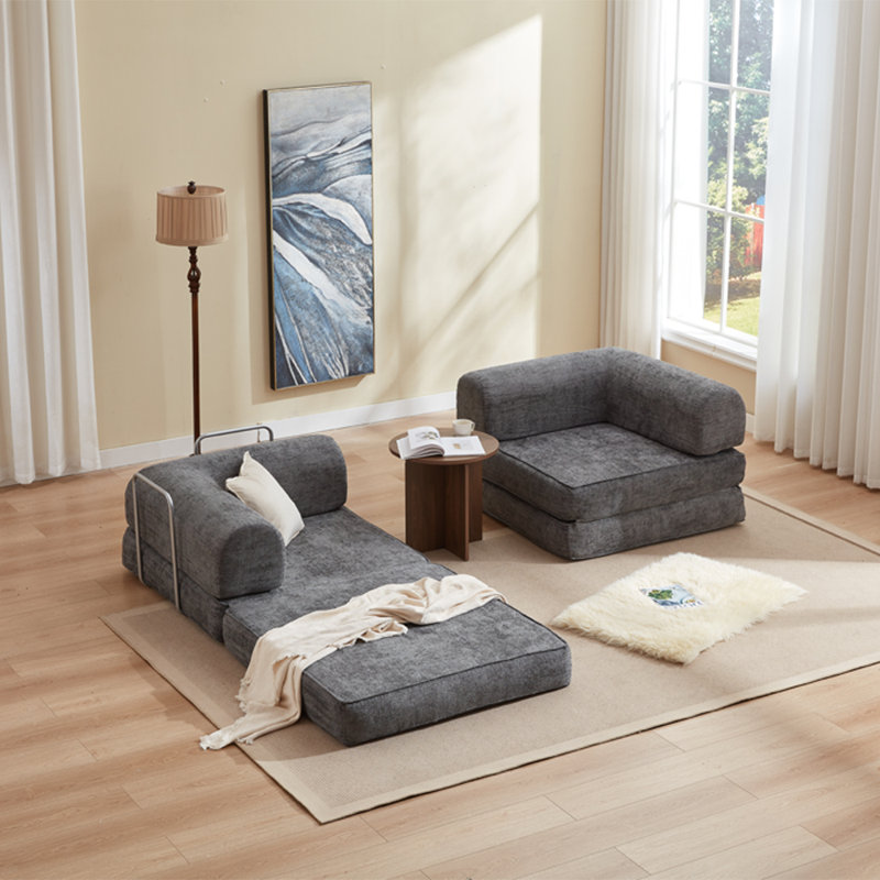 Upholstered, Grey