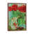Toile avec cadre en bois brun classique