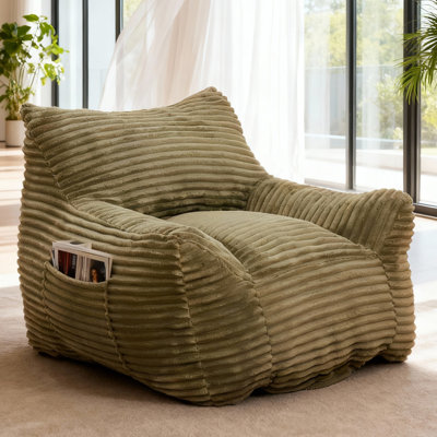 Fauteuil à billes pour adultes, très grand canapé-lit confortable pour chambre à coucher et dortoir