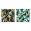 Daeisha - Ensemble de 2 reproductions d'art abstrait-102574828-102574818