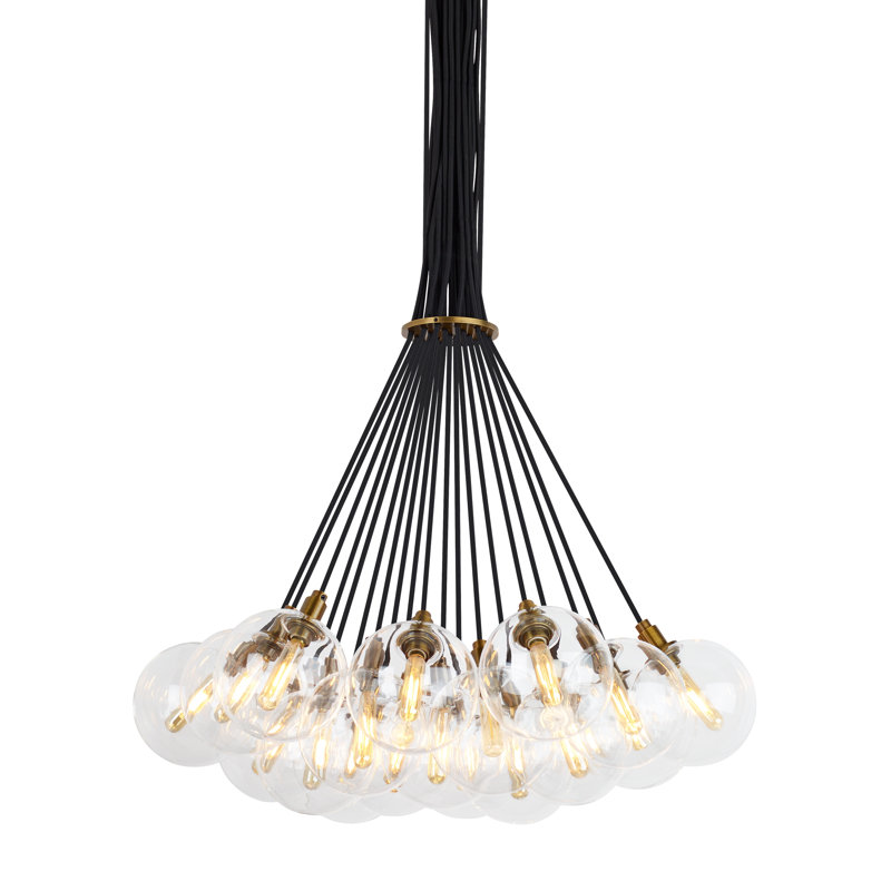 Gambit 19 - Light Pendant, Yes, Aged Brass