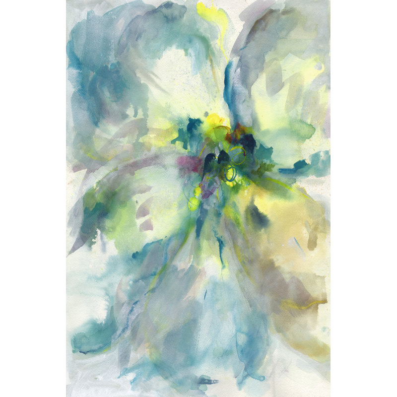 Maybe Petunias II by Joyce Combs - Wrapped Canvas Painting, 76cm H x 51cm W