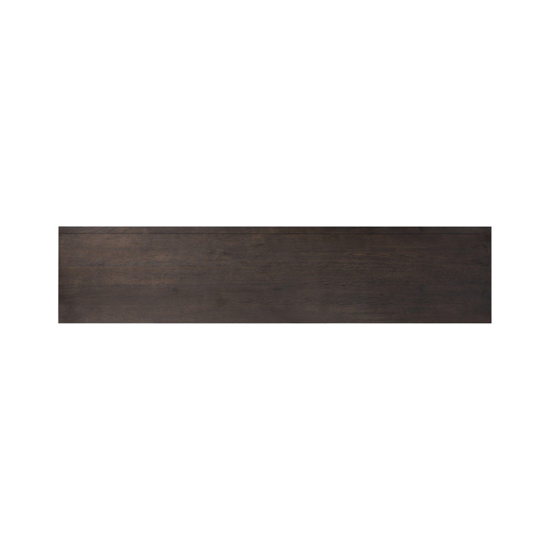 Chalmers Media Console-Weathered Oak, Weathered Oak