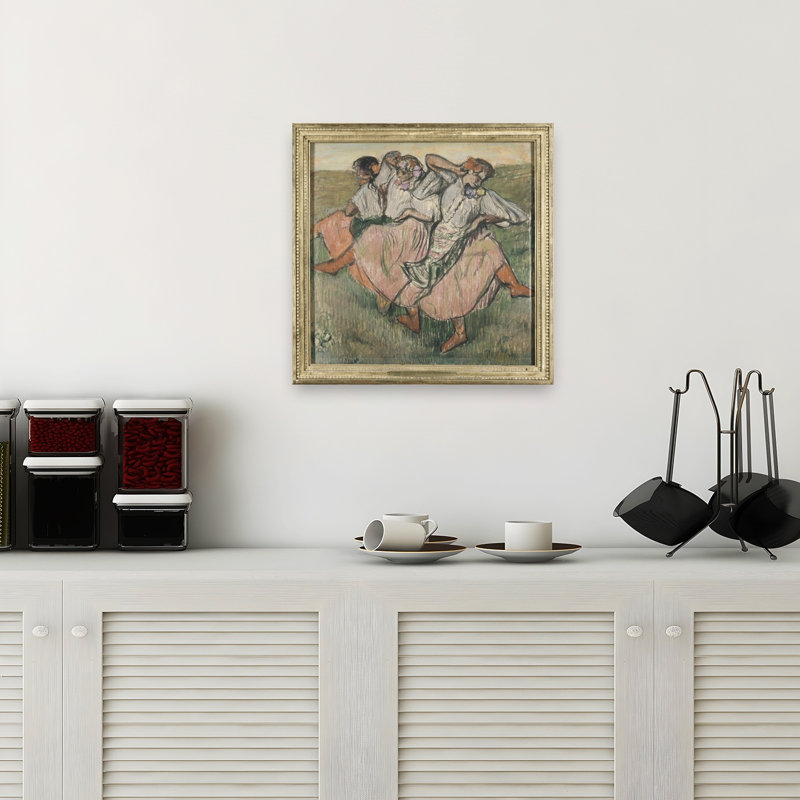 Trois danseuses russes - Affiche murale traditionnelle et contemporaine, H 18 po x l 18 po