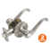 Scroll 2-Way Latch Privacy Door Lever