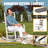 3-Piece Porch Rocking Chair Set