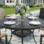 Austintown avec chaises en rotin PE empilables-1078450624