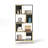 4-Tier Storage Shelves, Bookcase Display Storage Shelf Corner Shelf for Small Space