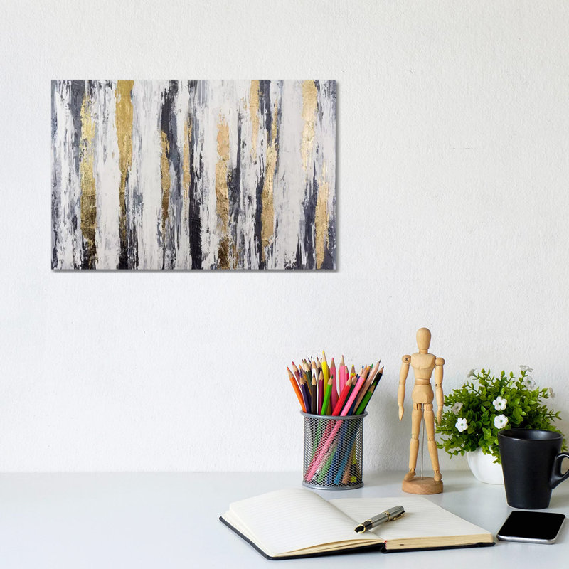 «Parallelism» par Nikki Chauhan, impression sur toile tendue, H 18 po x l 26 po x P 1,5 po