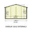 Garden Value 10 ft. W x 10 ft. D Overlap Apex Wooden Shed-33434236